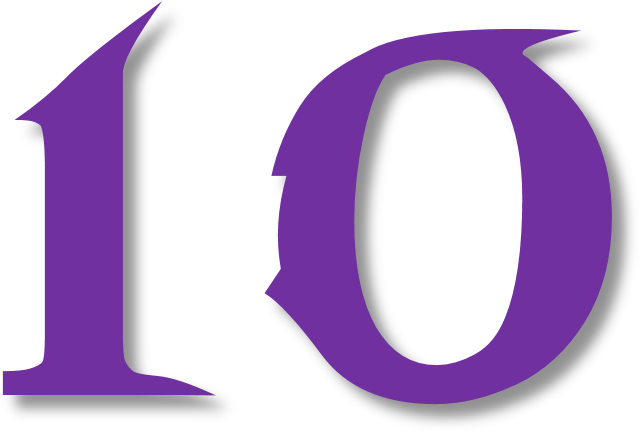 10 Number Png Background Image - 10 Number Png Background Image (716x473)