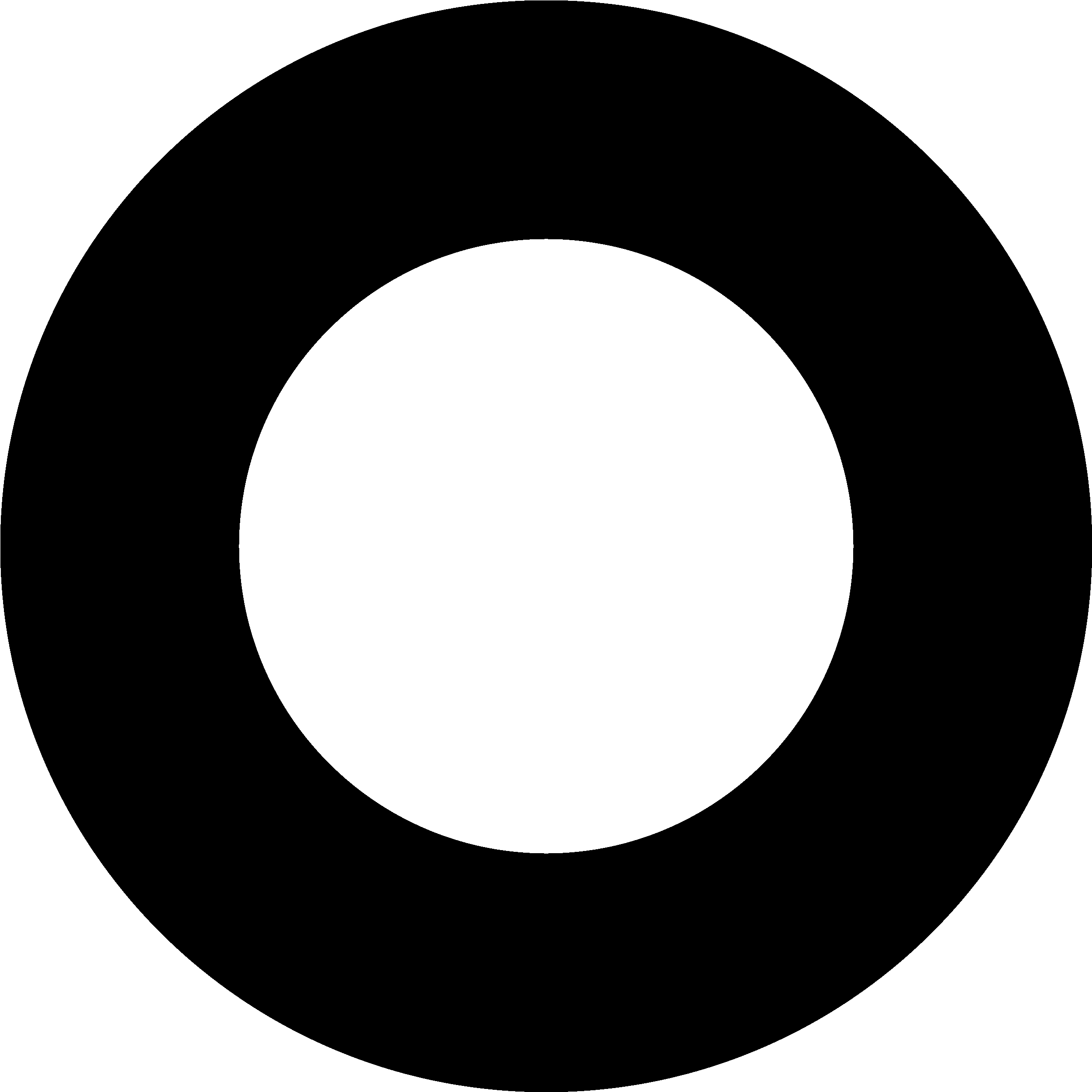 Black Ring - Circle Ci Png (2632x2632)