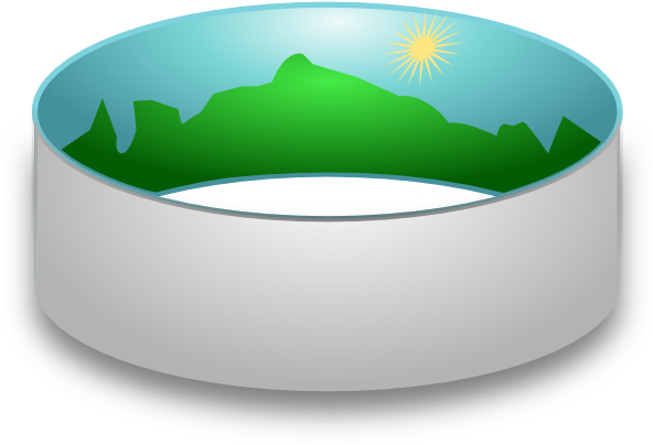 Landscape Clip Art - Panorama Clipart (600x600)