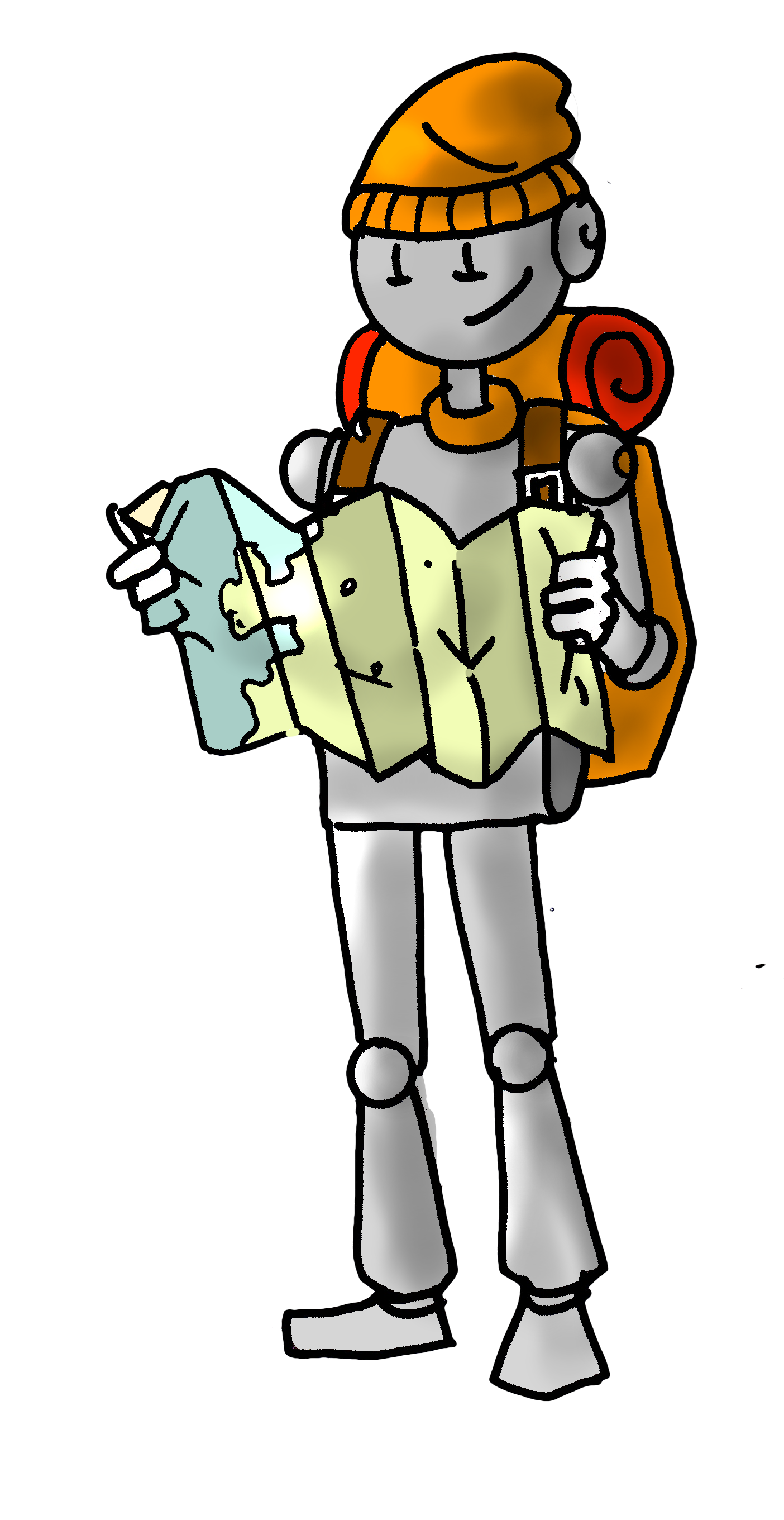 Les Robots En Vacances - Bout De Gomme Éveil (1404x2721)