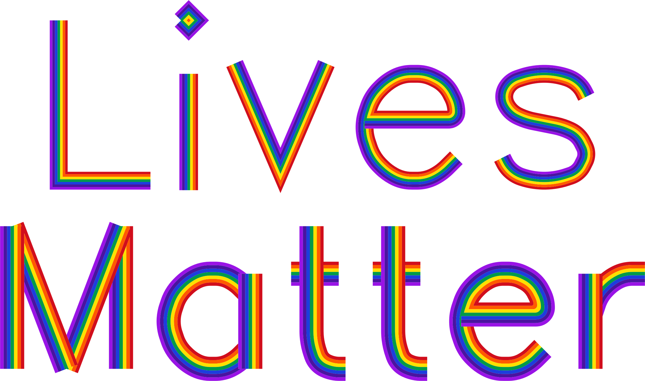Lives Matter No Background - All Lives Matter Clipart (2248x1330)