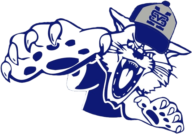 Wildcat Baseball Logo Navy - Baseball (680x546)