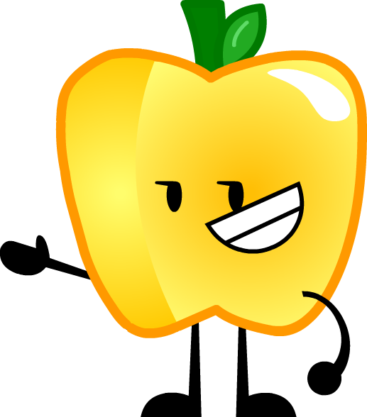 Gold Apple By Arrowartist - Entity Warfield Gold Apple (517x588)