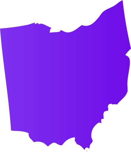 Ohio Icon For Wheelchair Van Dealers Who Sell Mobility - Purple Ohio (441x511)