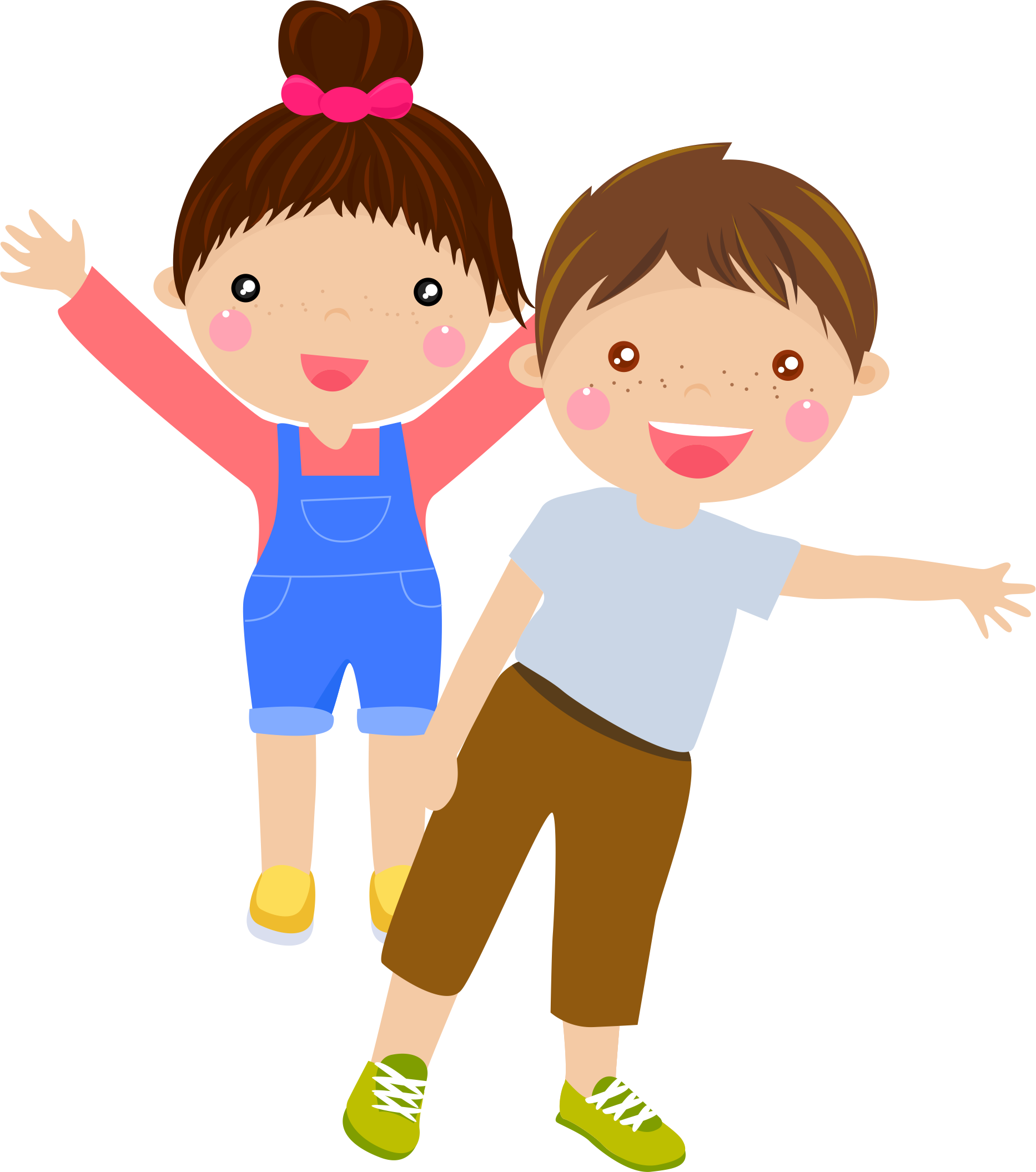 Child Cartoon Play Illustration - Student Cartoon Png (1866x2111)