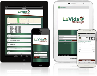 Download The Lavida Massage Mobile App - Massage By Mobile App (434x331)
