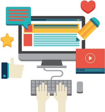 Your Website Is Incomplete Unless And Until It Is Harmonized - Content Writing Icon (580x401)