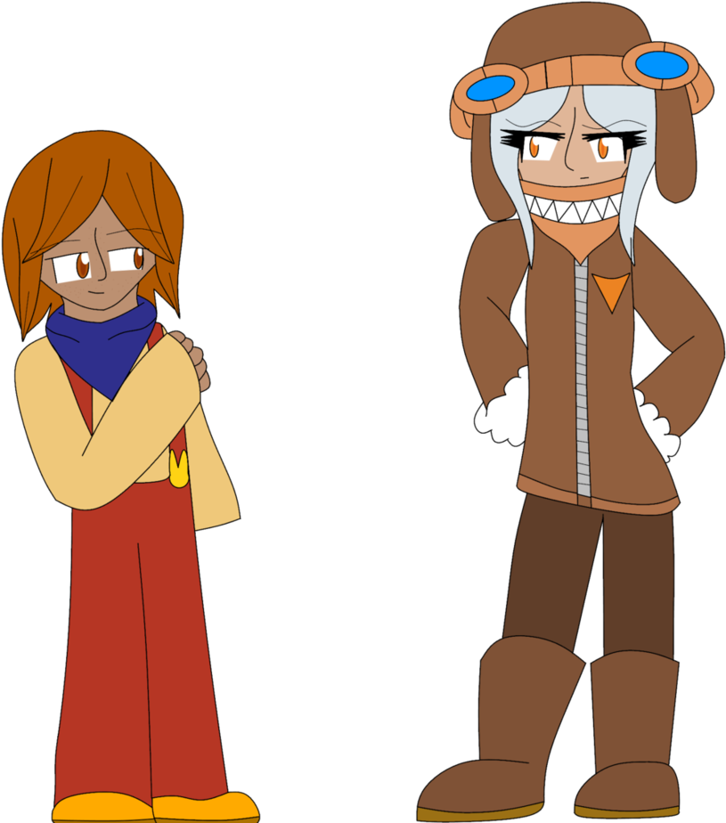 Gjinka Kabula And Bandana Waddle Dee By Nightsilverchelly - Cartoon (843x947)