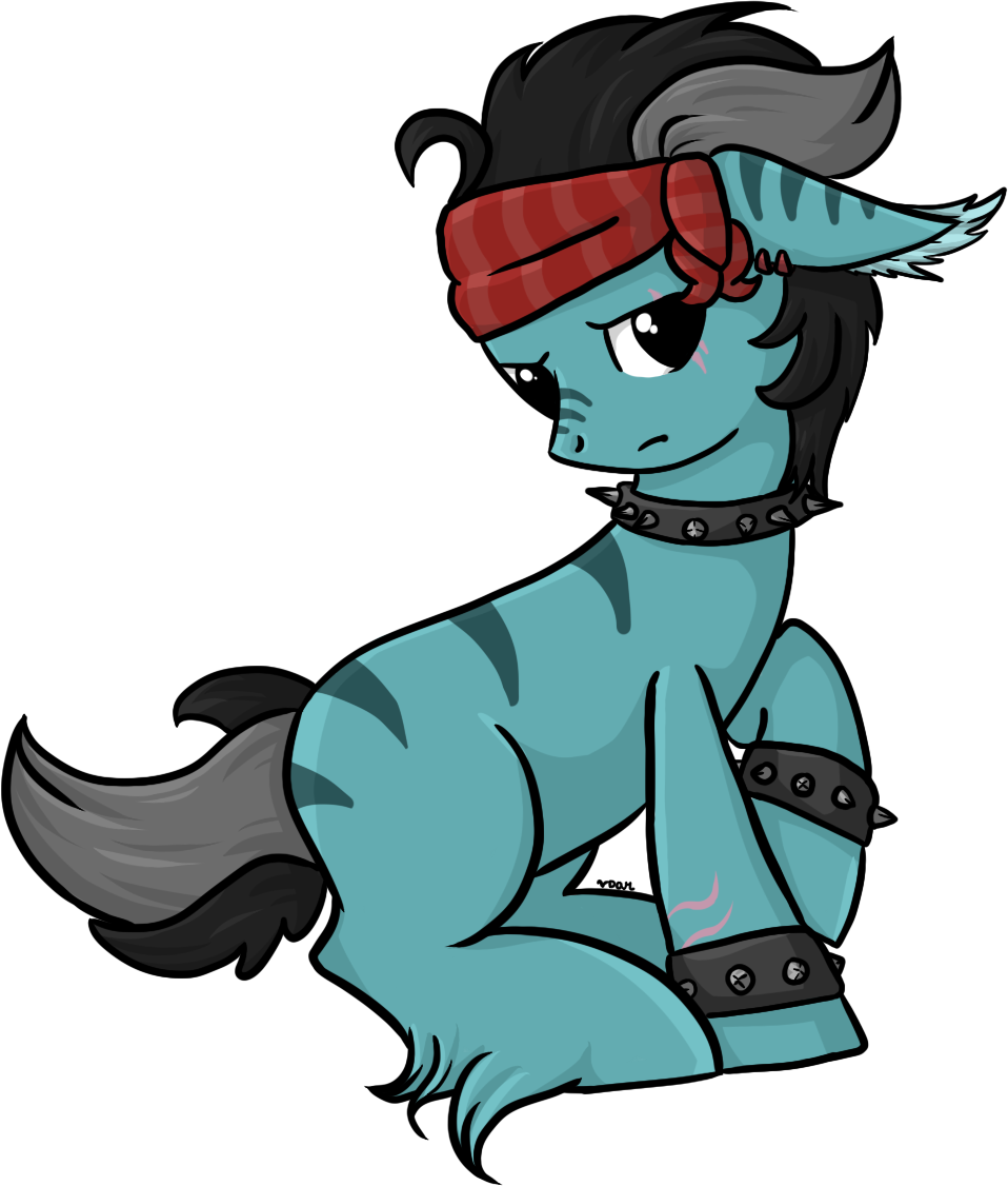 Violentdreamsofmine, Bandana, Earth Pony, Male, Oc, - Cartoon (958x1126)