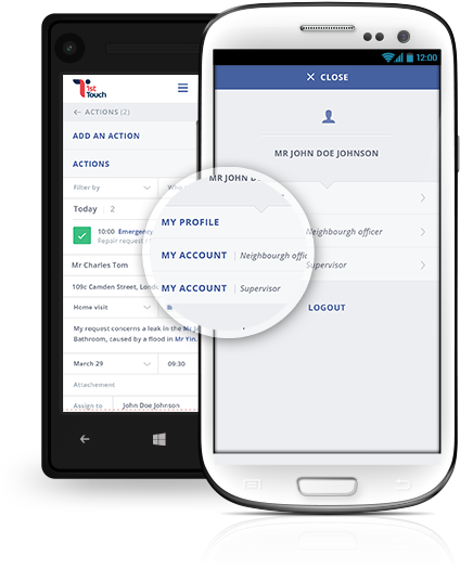 The 1st Touch Self Service Mobile App Gives Your Customers - Aareon Uk (555x600)