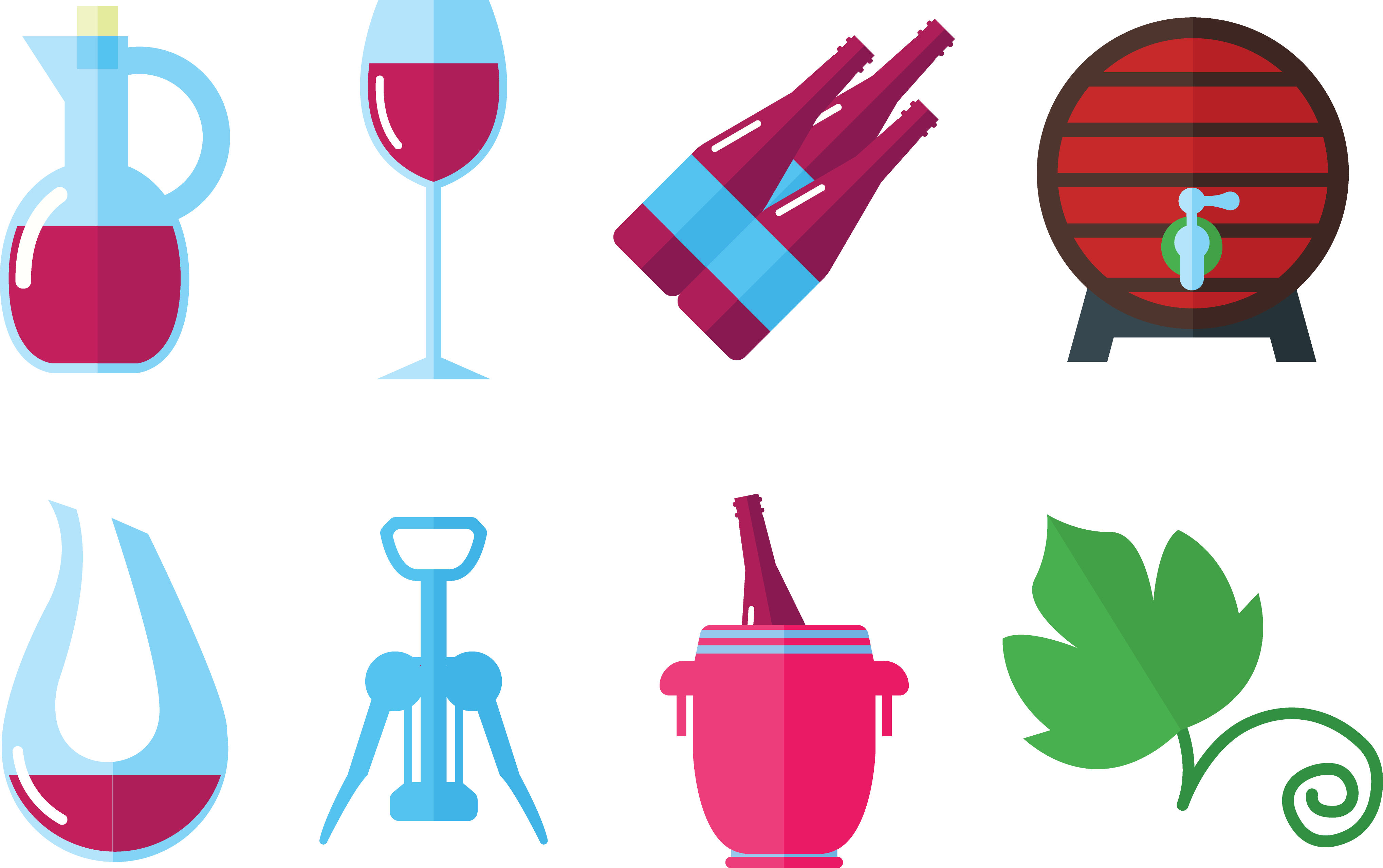 Red Wine Common Grape Vine Clip Art - Red Wine Common Grape Vine Clip Art (4074x2558)