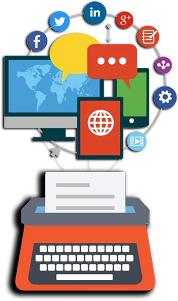 Content - Social Media Marketing Png (1000x1169)