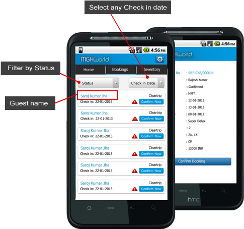 What About The Guests Checking In Today Just Select - Acer Liquid (510x459)