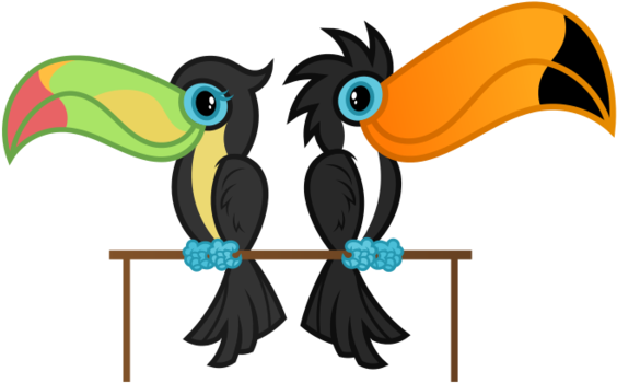Tuka And Tango By Mypaintedmelody - Tuka And Tango By Mypaintedmelody (600x399)