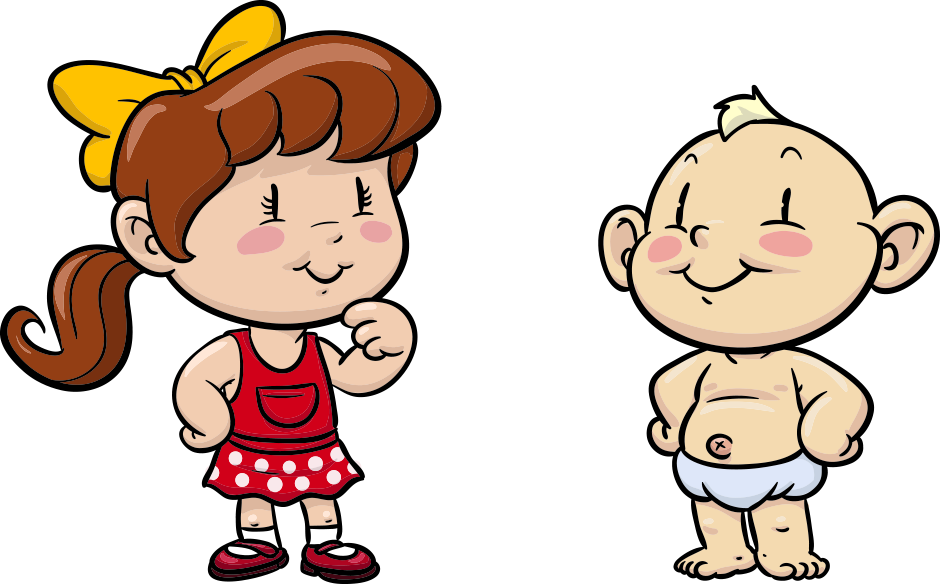 Elder Brother Cartoon U5f1f - Cartoon Brothers (940x584)