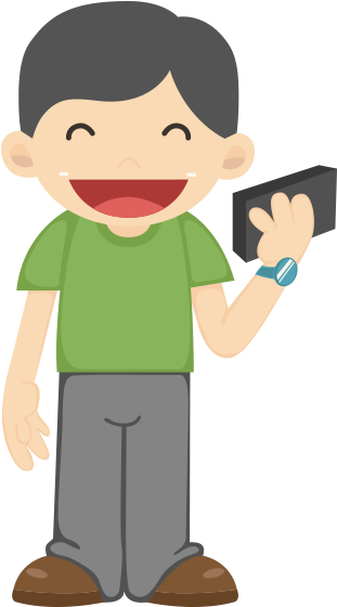 Happy Cartoon Villain - Clip Art (450x700)