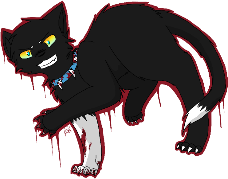 Scourge By Blusilurus - Warrior Cats Scourge Blue Collar (957x715)