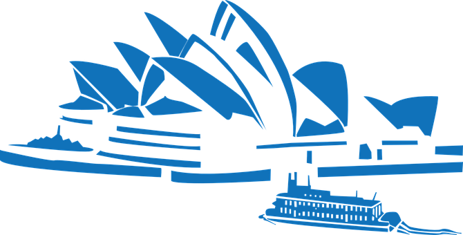 Sydney Opera Famous Silhouette Building Ho - Sydney Opera House Mug (670x340)