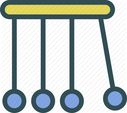 Pendulum Clipart Physics - Pendulum (512x454)