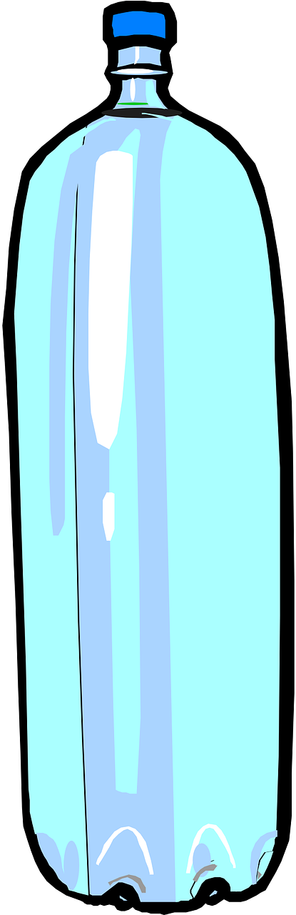 Plastic Bottles Clipart Can - Survival Kit (640x1280)