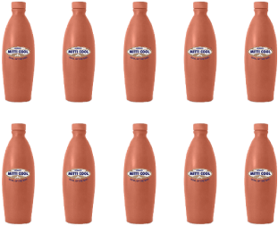 Plastic Bottles Clipart Botal - Clay Bottle (350x350)