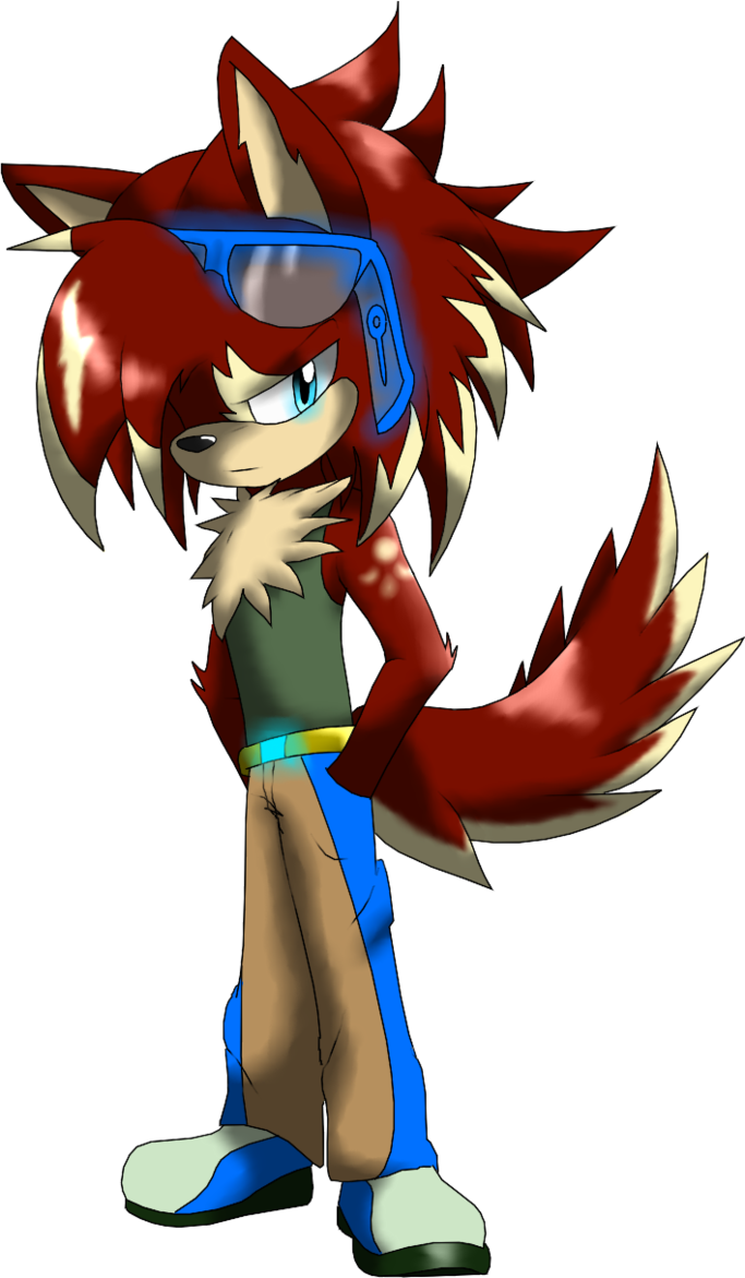 Blade The Wolverine -sonic Oc By Shinjixcinchona - Sonic Fan Character Blade (683x1171)