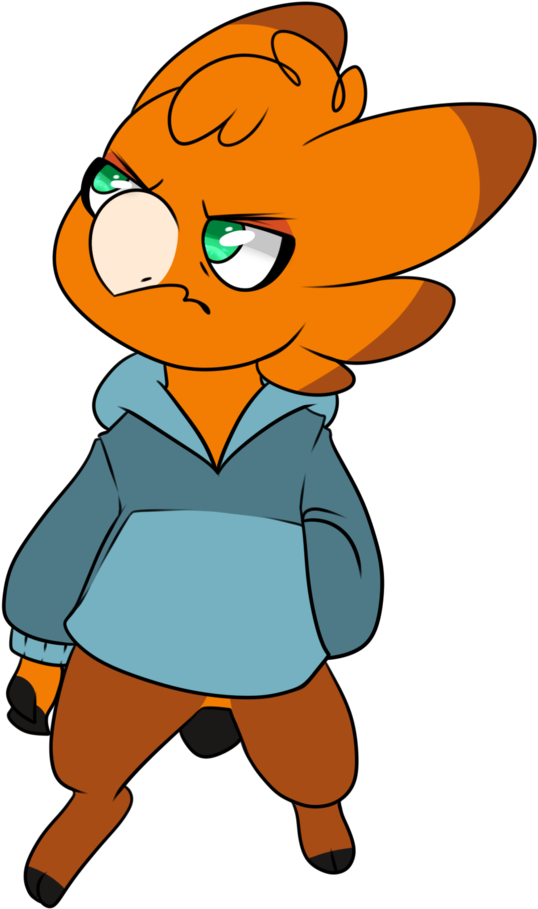Angr Child By Lilwolfygurl123 - Cartoon (1024x1024)
