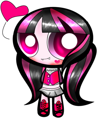Monster High Wallpaper Entitled Draculaura Ppg - Monster High As Powerpuff Girls (500x446)