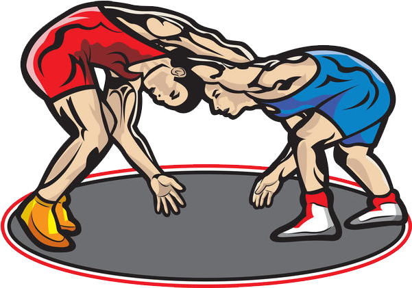Professional Wrestling Cartoon Clip Art - Professional Wrestling Cartoon Clip Art (600x540)