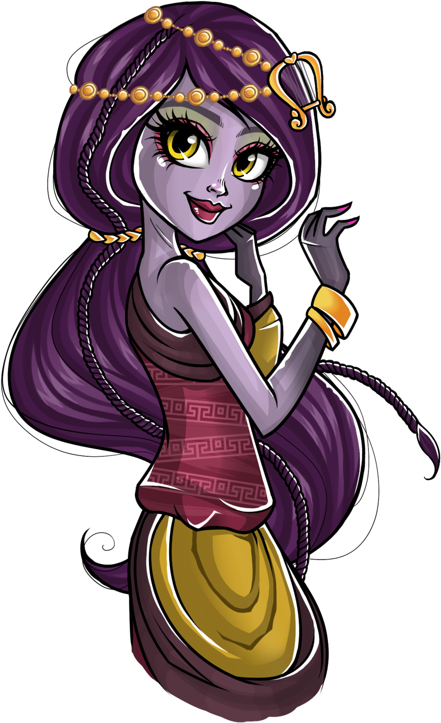 Niette3akki Deviantart Monster High Pixel Graph Drawings - Monster High Style Drawings (1024x1494)