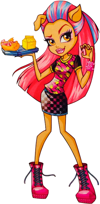 Monster High Artworks - Monster High Creepateria Howleen Wolf (444x776)