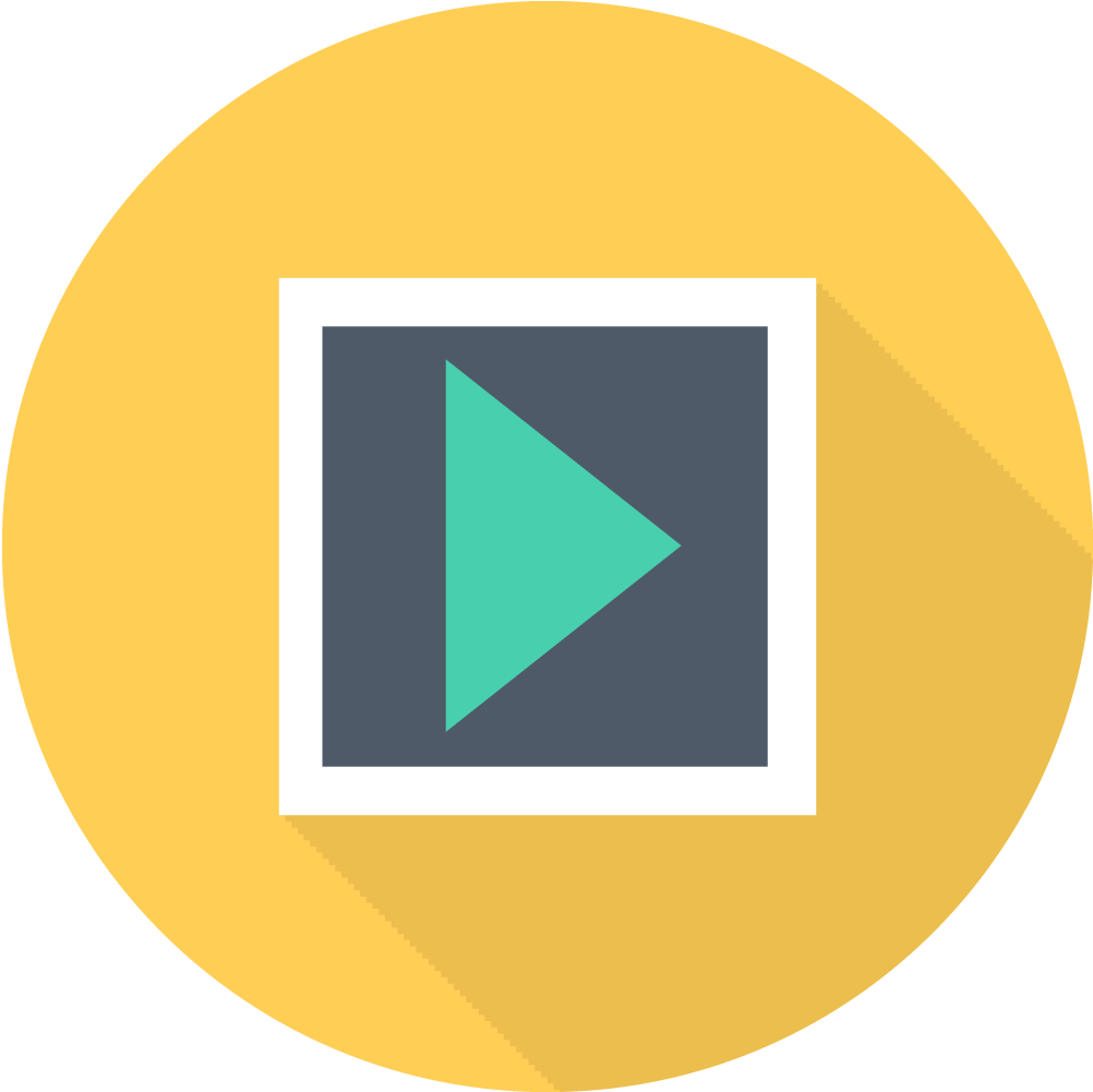 Video Icon - Multimedia Play (1024x1024)