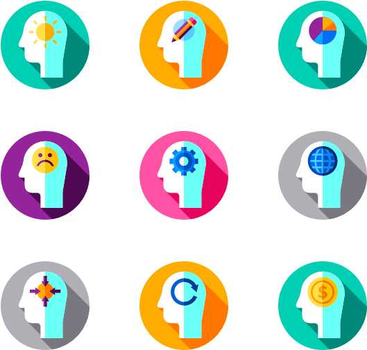 Human Mind 50 Icons - Icon (600x564)