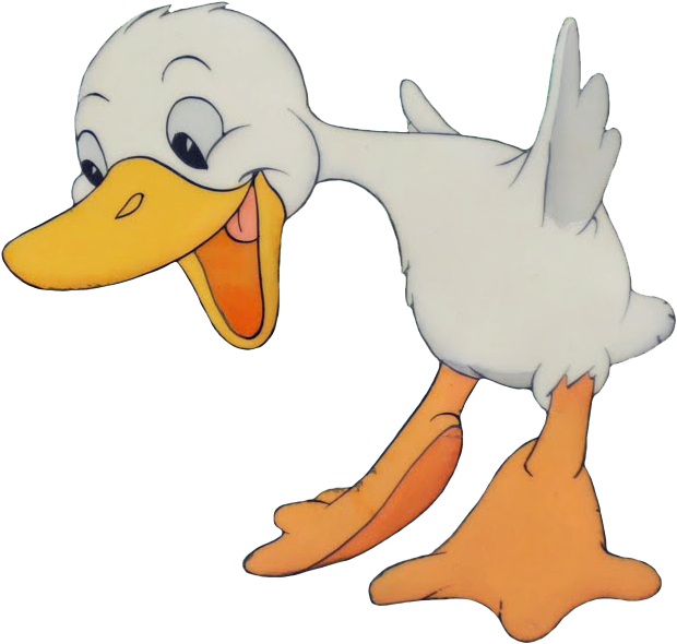 Yellow Duckling Clipart Download - Happy Ugly Duckling Clipart (649x615)