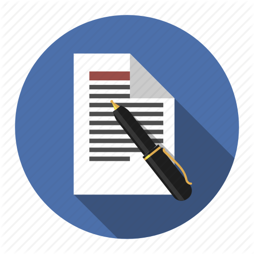 Contract Icon - Management (512x512)