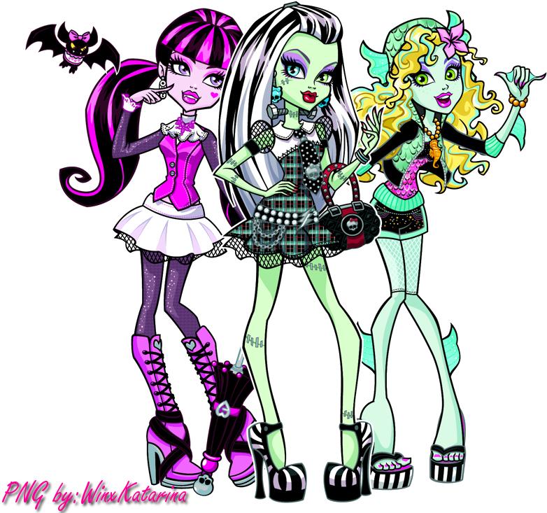 Monster High Dolls Frankie Clipart - Monster High Png (822x751)