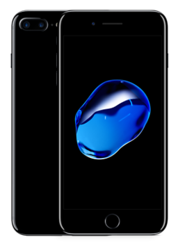 Apple Iphone 7 Plus 4g Lte, Black, 128gb - Iphone 7 Plus Jet Black Price In Uae (350x350)