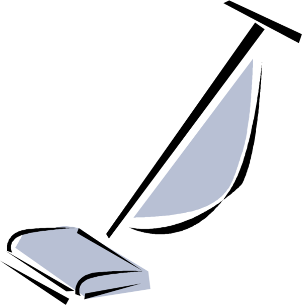 Vacuum Cleaner 2 Vector Clip Art - Vacuum Cleaner Clip Art (600x607)