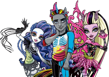 Crimsonfox69 81 2 Monster High Png Freaky Fusion By - Monster High Freaky Fusion (460x320)