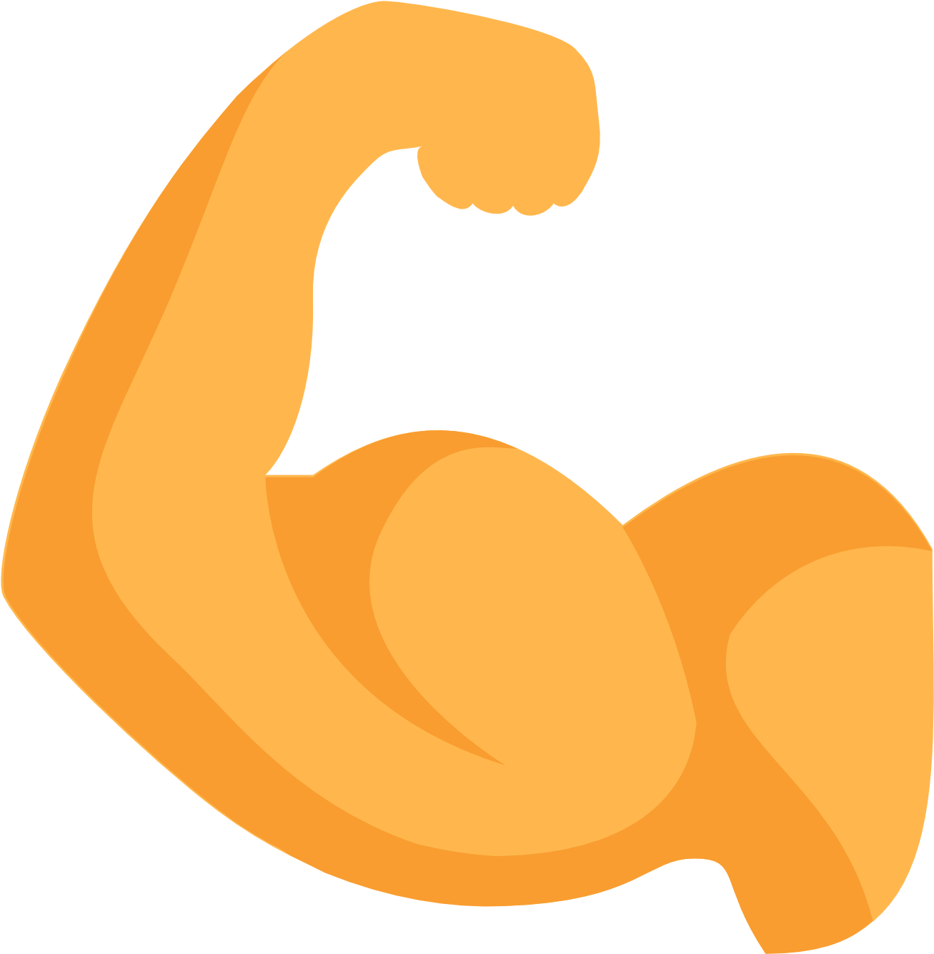 Muscle, Big Type, Png V - Flex Arm Png (1600x1600)