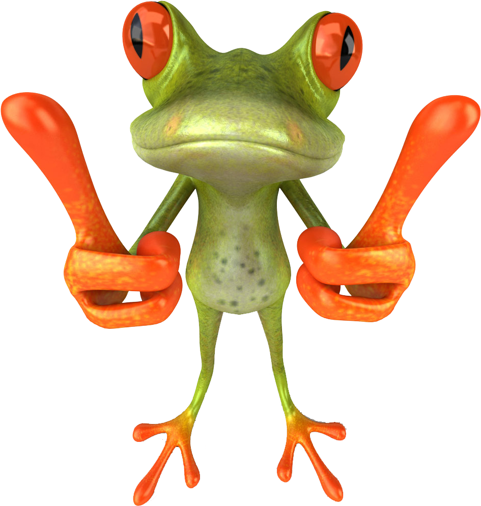 Red Eyed Tree Frog Clipart Transparent - Everything You Do Is Right Day (974x1018)
