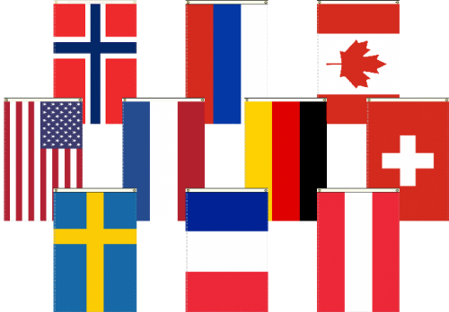 More Views - Flags In The Winter Olympics (500x348)