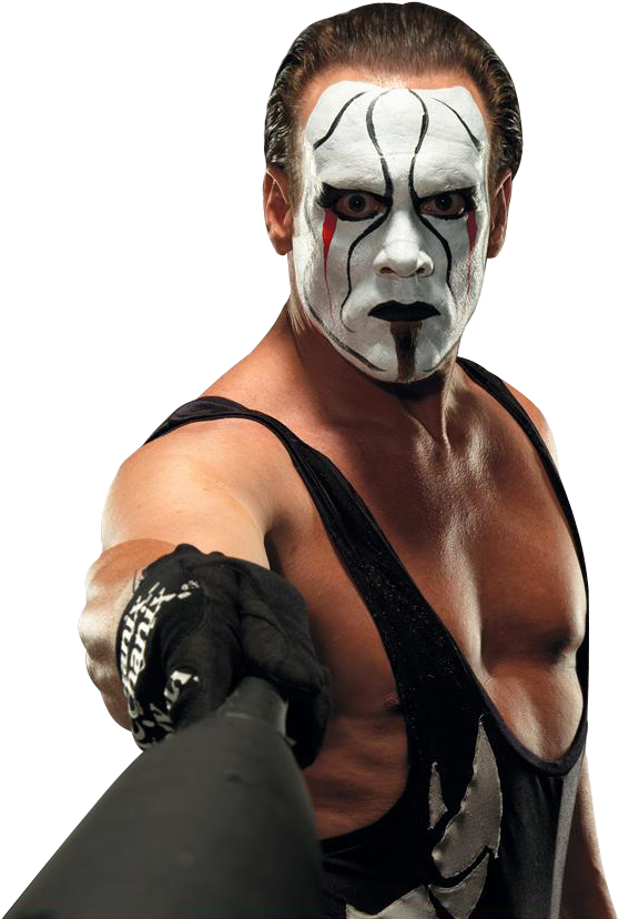 Sting Professional Wrestling Professional Wrestler - Undertaker Wrestler Face Paint (800x994)