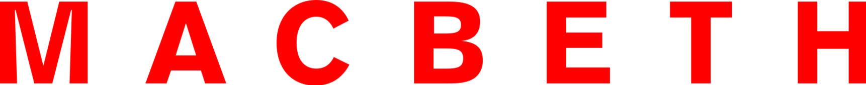 Macbeth - Macbeth (1722x170)