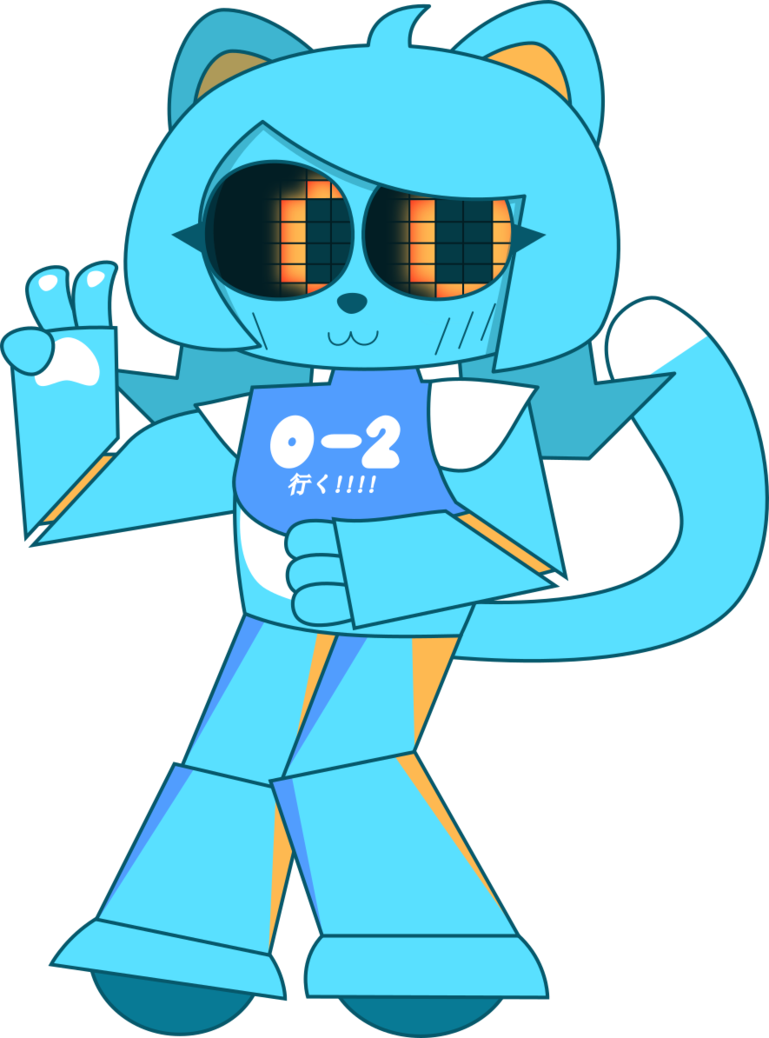 Robot Cat Concept2 By Scrubsandwich - Cartoon (769x1038)