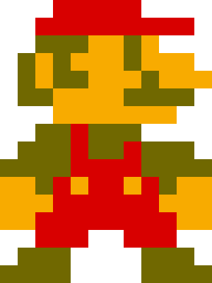 8 Bit Scrubs [1920x1080] Wallpapers - Super Mario Bros Mario (300x400)