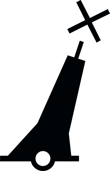 Free Vector Nautical International Pillary Buoy Clip - Buoy Clipart Free Black And White (384x595)