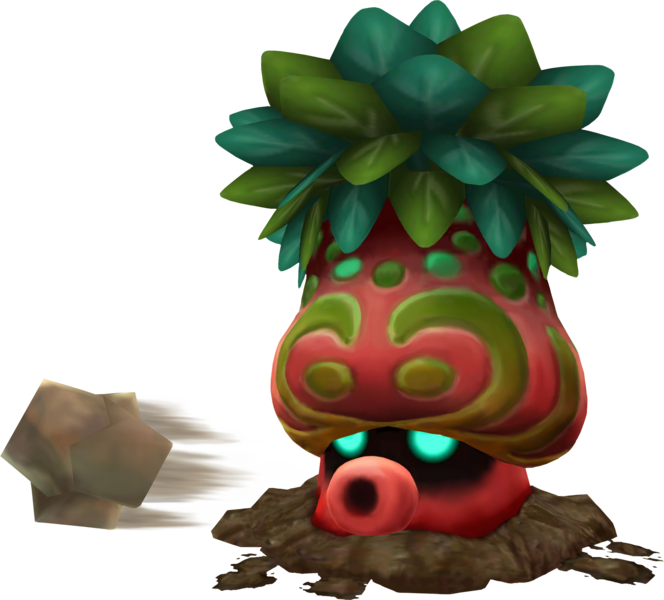 It Now Seems Plausible, Even Probable, That Deku Scrubs - Legend Of Zelda Octorok (664x600)