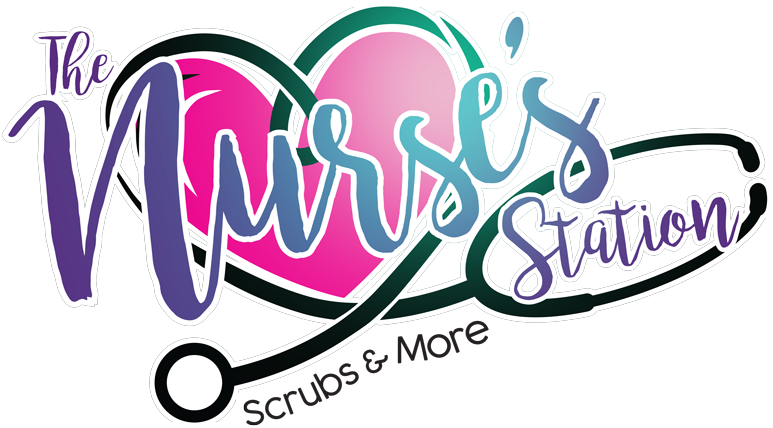 The Nurse's Station Scrubs And More - Calligraphy (800x441)