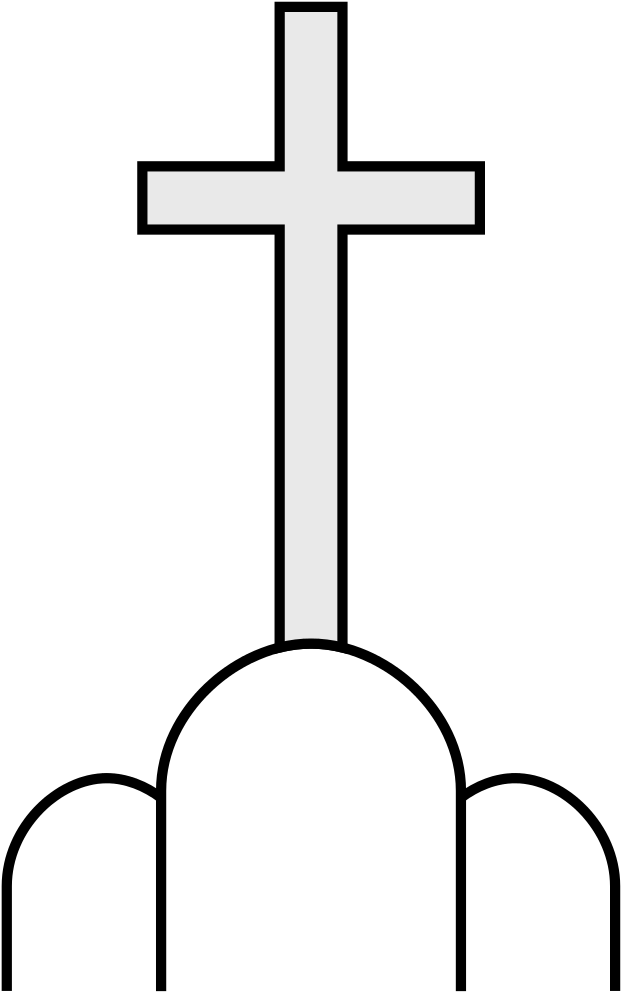 Coa Illustration Cross Calvary - Cross (648x1023)